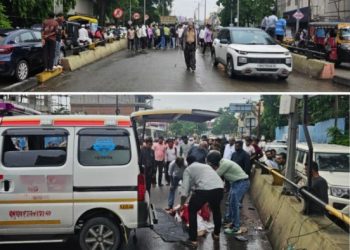 अमरावती : राजापेठ उड्डाणपुलावर भीषण अपघात; ट्रकच्या धडकेत दुचाकीवरील दोन महिलांचा मृत्यू